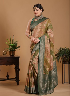 Banarasi Silk Traditional Wear Saree