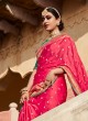 Baronial Pink Festival Classic Designer Saree