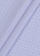 Formal White Colored Checks Cotton Shirt Fabric