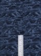 Blue Marble Geometric Print Cotton Fabric For Men