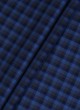 Navy Blue Formal Checked Cotton Shirt Fabric