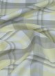 Grey And Yellow Raymond Premium Cotton Fabric