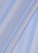 Pure Cotton Shaded Blue Stripes Fabric