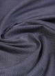 Structure Dark Grey Cotton Shirting Fabric