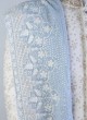 Light Sky Blue Heavy Embroidered Sherwani Dupatta