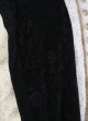 Black Silk Dupatta For Sherwani