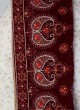 Velvet Maroon Embroidered Sherwani Dupatta