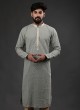 Wedding Wear Art Silk Kurta Pajama