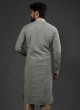 Wedding Wear Art Silk Kurta Pajama