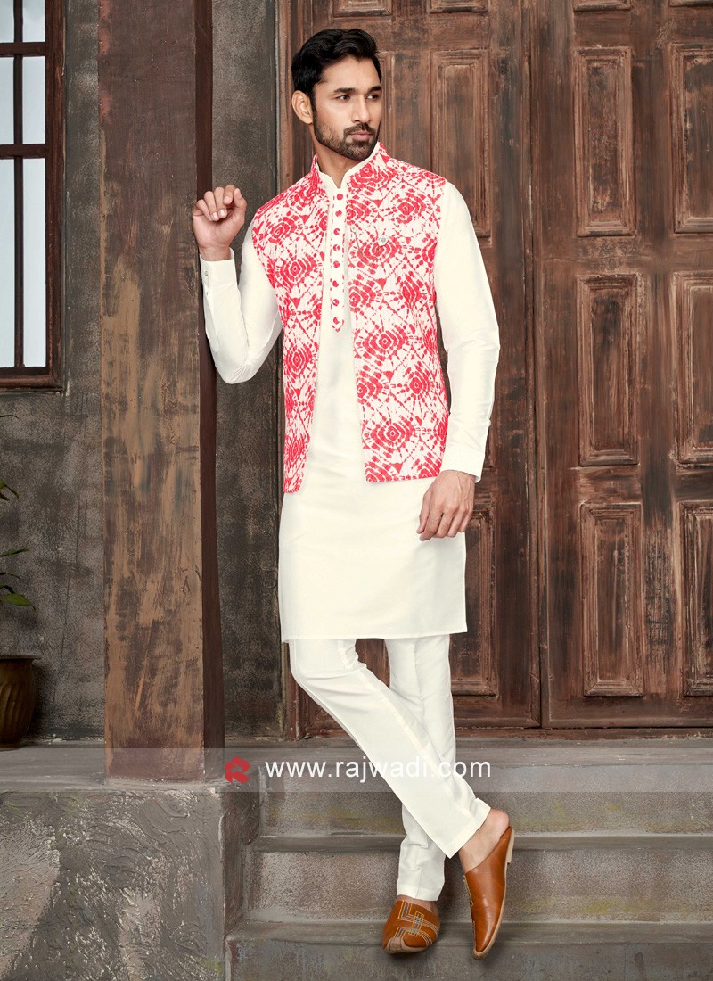 mustard-nehru -jacket-with-thread-and-abla-embroidered-moroccan-jaal-and-woven-shirt-with-aligarh-pants-online-kalki- fashion-m150krc011hldy-sg72822_2_ - Kalki Fashion Blog – Latest Fashion  Trends, Bridal Fashion, Style Tips, News and Many More