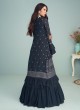 Blue Georgette Salwar Suit