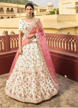 Bedazzling Organza Lehenga Choli