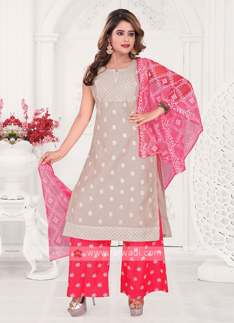 Buy online Plazo Suit from ethnic wear for Women by Lucknow Fashion Store  for ₹750 at 17% off | 2024 Limeroad.com