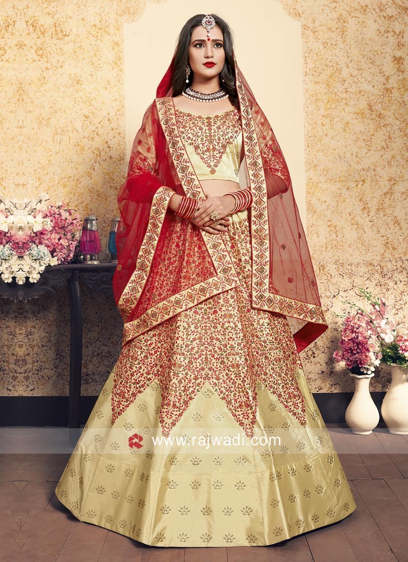 What colour blouse and dupatta would go with a plain red lehenga skirt?  (Pictures would be appreciated) - Quora