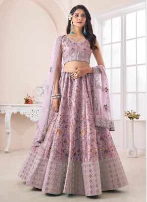 Mint green unstitched raw silk lehenga choli - G3-WLC12909 | G3fashion.com