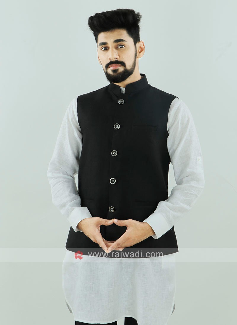 Nehru on sale black jacket