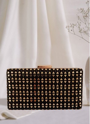 Black Mirror Work Clutch Bag