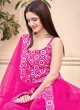 Blissful Fancy Hot Pink Designer Pakistani Suit