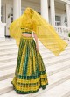 Green and Yellow Trendy Lehenga Choli