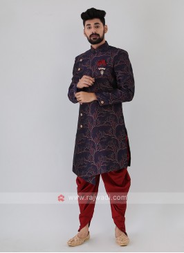 Brocade Silk Mens Indo-Western