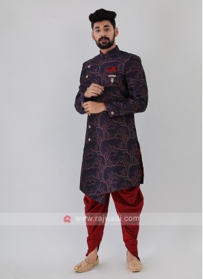 Brocade Silk Mens Indo-Western