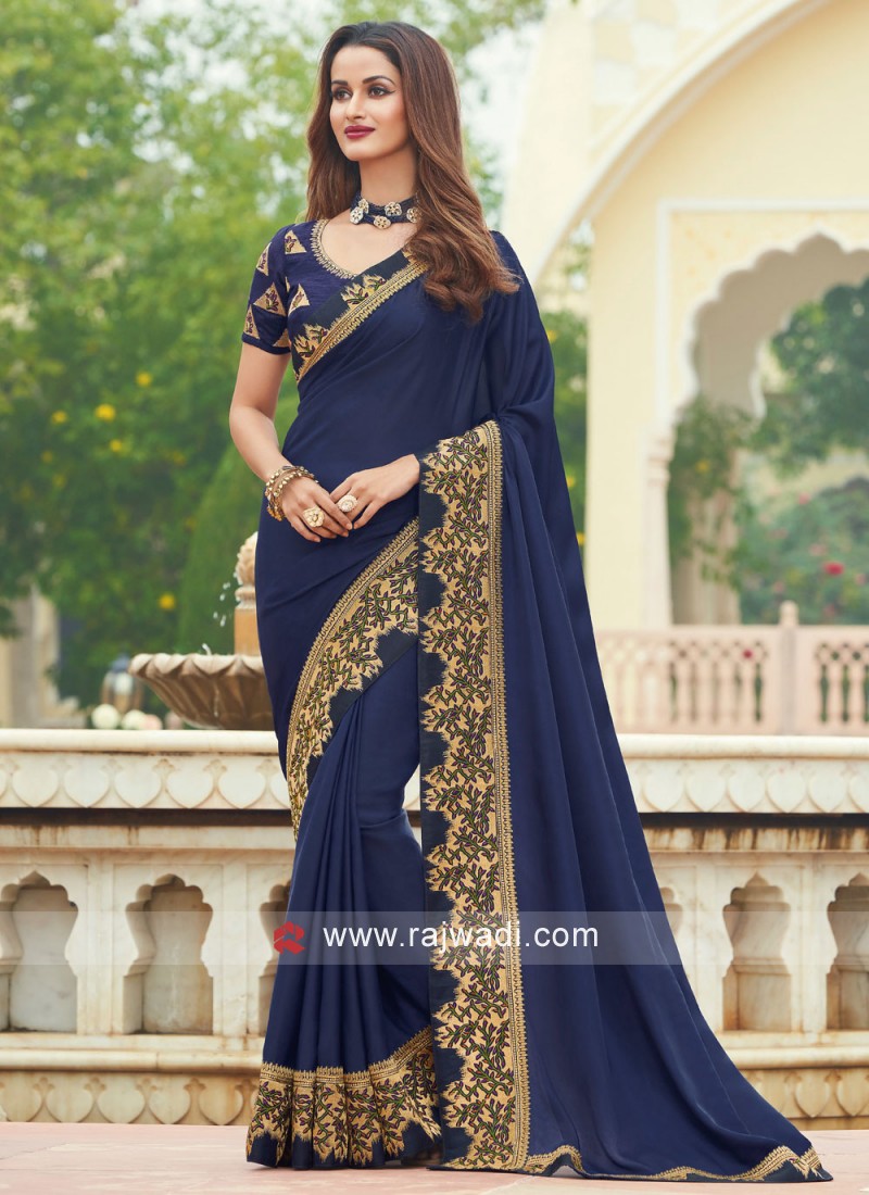 Immaculate Georgette Engagement Designer Saree