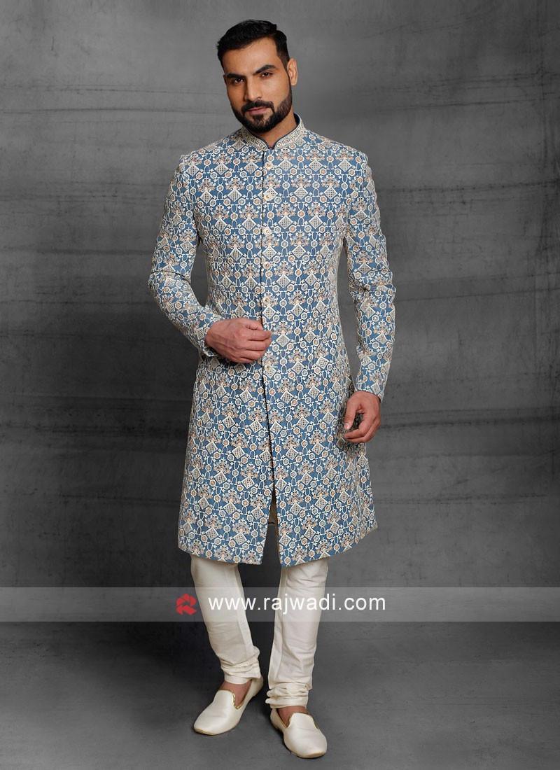 Sherwani designs shop for groom 2019