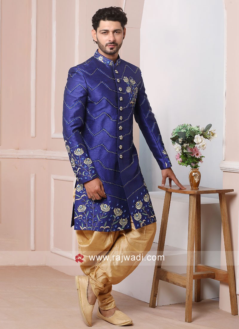 Buy Wedding Sherwani for Men by Shameel Khan