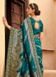 Blue Silk Weaving Traditional Designer Saree