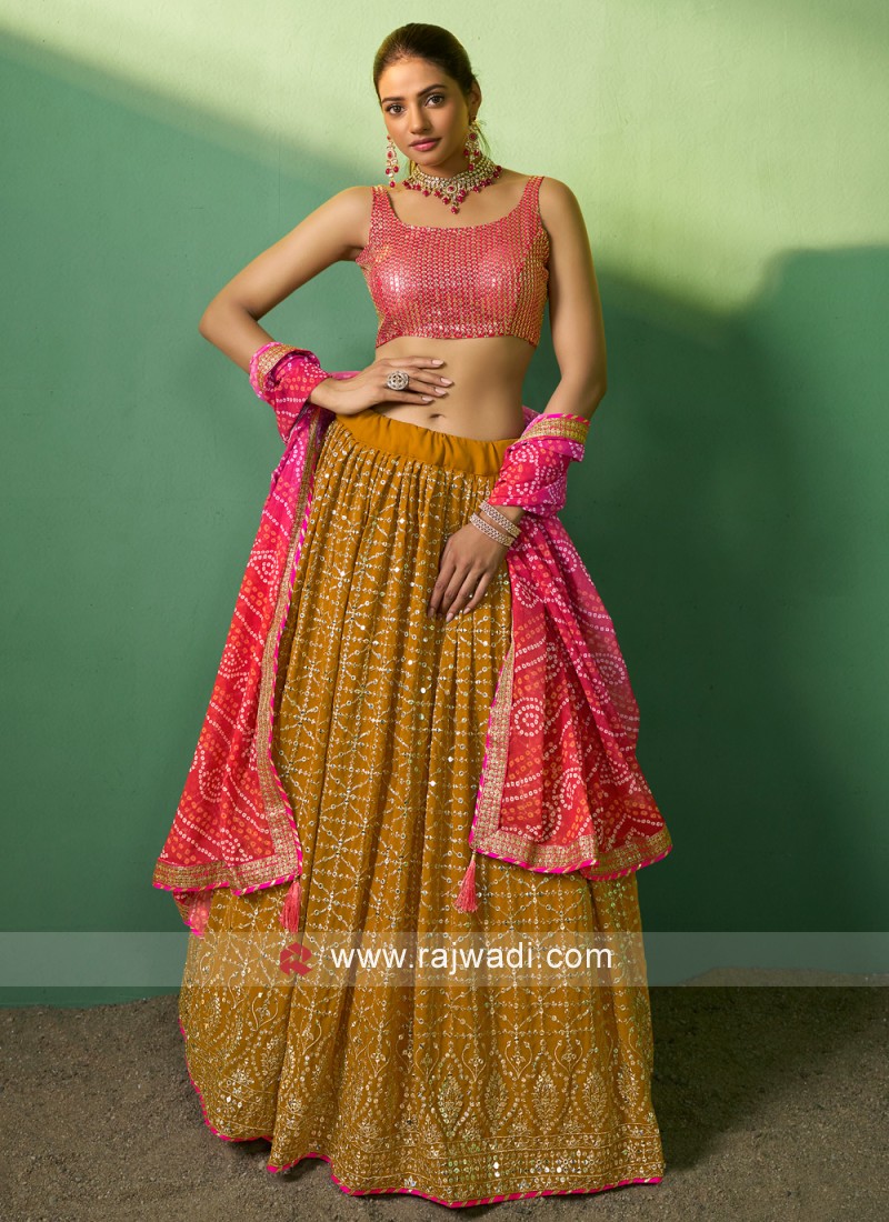Buy Yellow Raw Silk Dupatta Hayaat Floral Print Bridal Lehenga Set For  Women by Anushree Reddy Online at Aza Fashions.