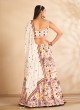 Breathtaking White Georgette Readymade Lehenga Choli