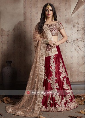 Bridal Lehnega Choli with Dupatta