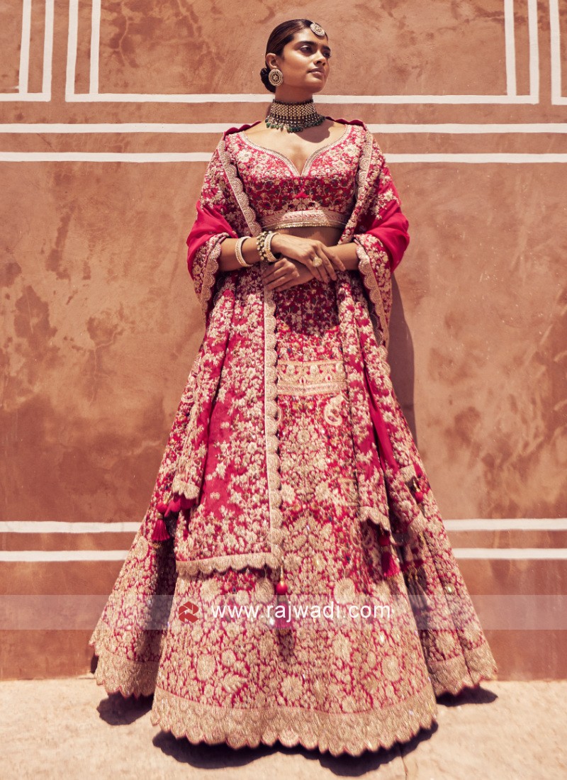 Afternoon Party Designer Lehenga Choli | Wedding Shaadi Function Wear