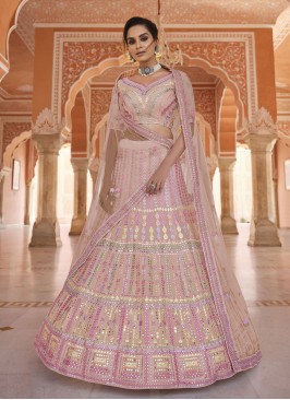 Brilliant Organza Party Trendy Lehenga Choli