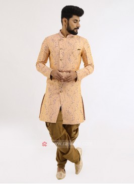 Brocade Silk Indo Western For Men