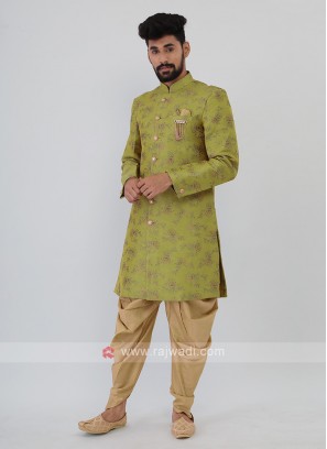 Brocade Silk Mens Indo-Western.