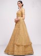 Brown Net Wedding Trendy Lehenga Choli