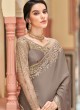 Designer Light Brown Classic Silk Saree