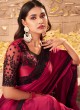 Charming Silk Embroidered Classic Saree