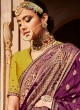 Classic Designer Saree Weaving Silk in Purple