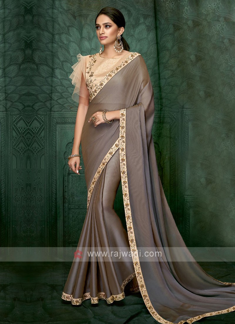 Coffee Colour Sandalwood 9th Edition By Tfh Burberry Silk Designer Saree  Catalog SW 912 - The Ethnic World