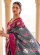 Competent Patola Silk  Grey Weaving Classic Saree