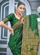 Designer Green Banarasi Silk Saree