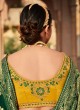 Congenial Green Silk Classic Saree