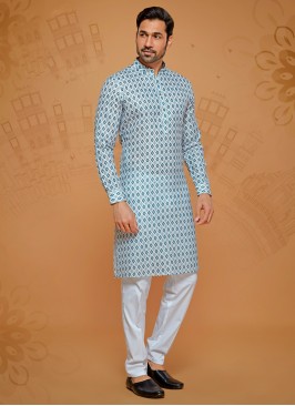 Cotton Silk Designer Kurta Pajama For Men