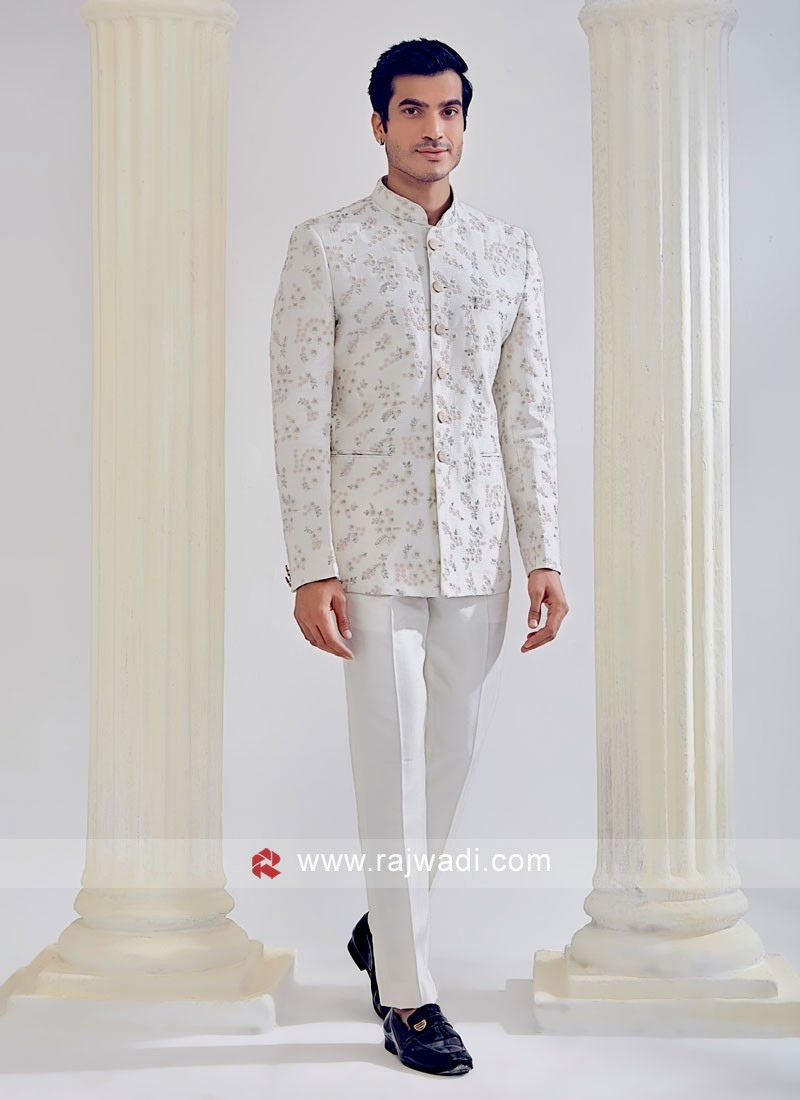 Kurta pajama outlet with jodhpuri suit