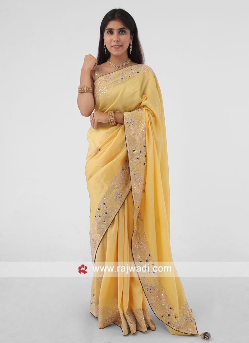 Exquisite Cutdana Work Sarees: Add Sparkle to Your Wardrobe - EthnicPlus