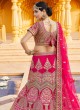 Cute Pink A Line Lehenga Choli