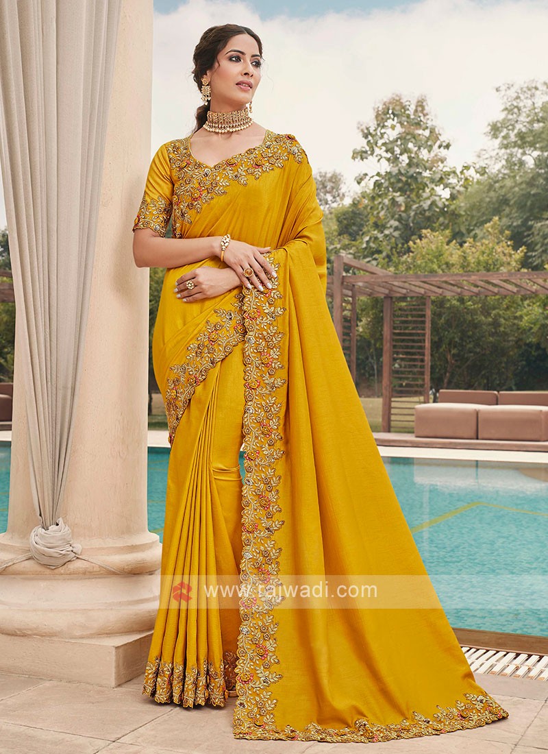 Light Purple Color with Weaving Embroidery Pastel Saree