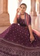 Dainty Wine Festival A Line Lehenga Choli